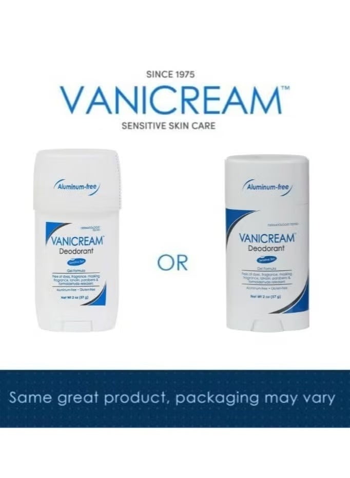 فانيكريم مزيل عرق جل فاني كريم خالي من الألومنيوم، تركيبة غير معطرة للبشرة الحساسة، 2 أونصة - Image 2