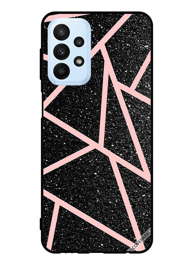 Covernex Protective Case Cover For Samsung Galaxy A23   Glitters Light   Paths Pattern - Image 1