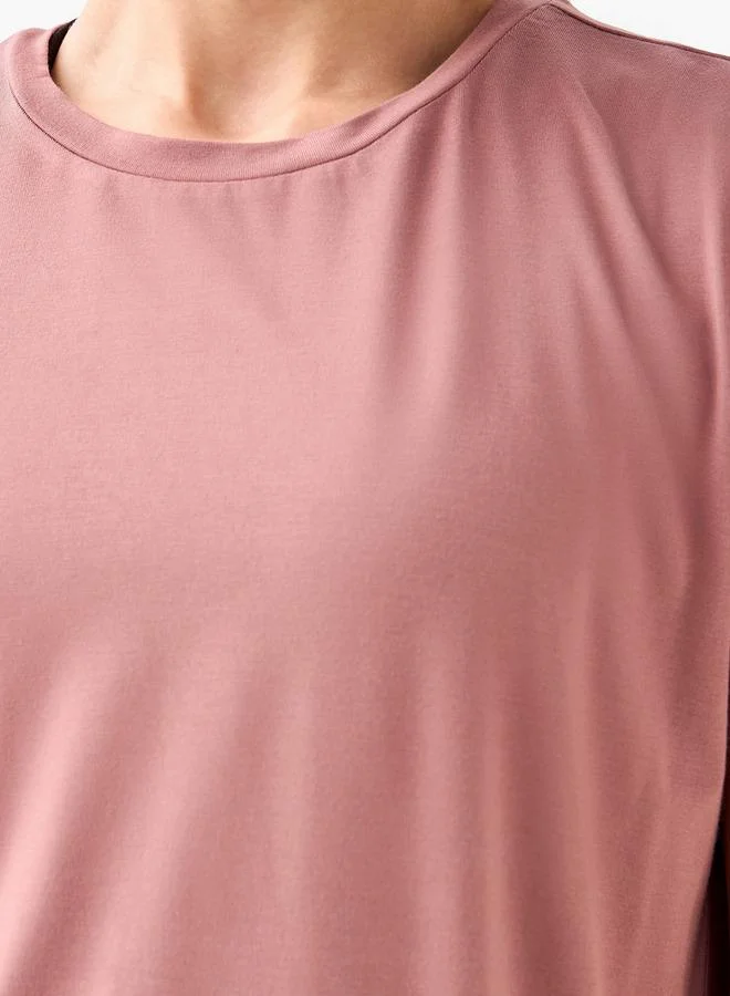 Splash Active Pink Women 2-Way Stretch T-shirt for Women | Best Price UAE