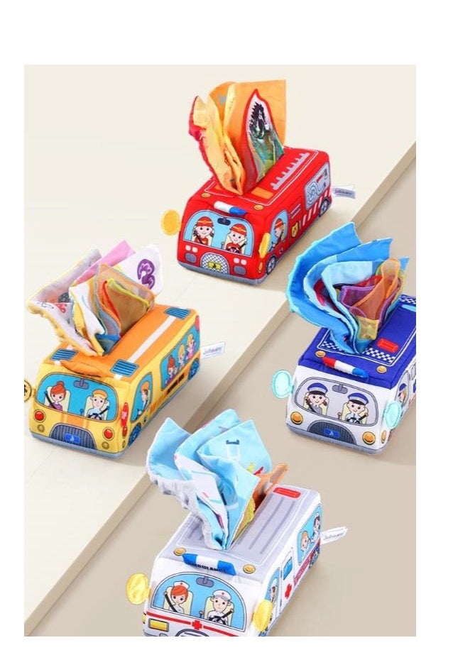 Jollybaby - Tissue Box Drawing Fun - Finger Grip Training - Baby Paper Drawing Toy Early Education Puzzle - Image 1