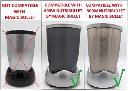 Blendin Replacement Extractor Blade Part with Gasket, Compatible with Nutribullet 600W, 900W, NB-101B, NB-101S, NB-201, NBR-0601, NBR-1201, NB9-1301, 900 Pro Series Blenders - Image 2