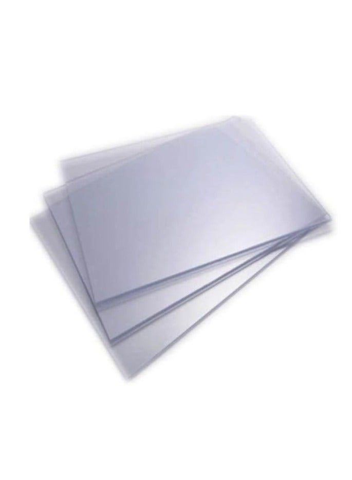 Terabyte A4 Clear plastic Binding Sheets (380 Mic, 100 Pieces) - Image 2