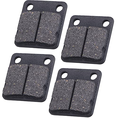 MWMNUN Rear Disc Brake Shoes Pads, ATV Go Kart Disc Brake Pad shoes Compatible with ATV Quad Dirt Pit Bike Go Kart Dune Buggy 50cc (2 Pack) - Image 1