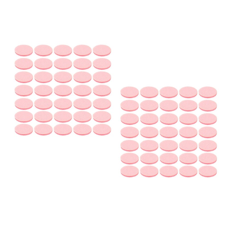 100 pcs Round Fiber Pads Circle Cotton Diffuser Pads Mini Diffuser Reusable Aromatherapy Dispenser for Necklace - Image 1