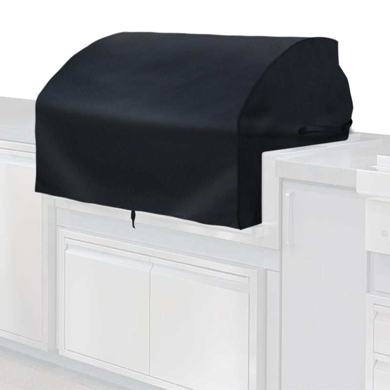 Charbrofire OG42 Grill Cover Replacement Parts for Wolf Built-in 42 Inch Grills Twin Eagles Alfresco Lynx 42” Built in Grill Parts Outdoor Heavy Duty BBQ Cover Griddle Hood Cover Black Grill Top Cover 1 Pack - Image 2