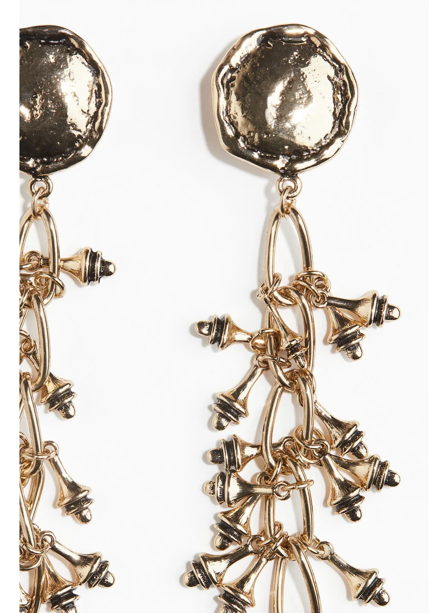 H&M Long Cluster Earrings