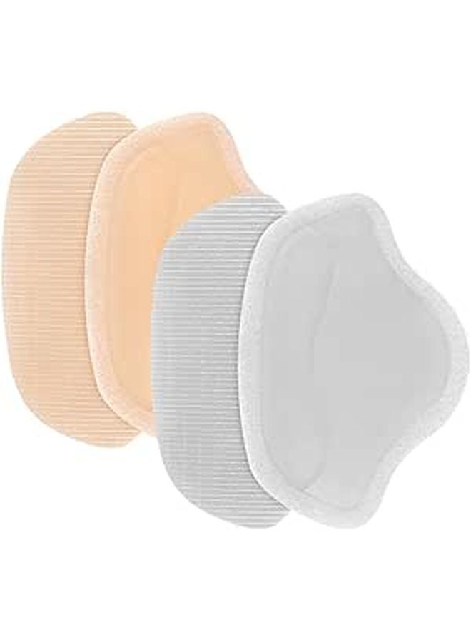 2 Pairs Self Adhesive Heel Cushion Pads Wear Resistant Blister Prevention for Women Shoes - Image 1