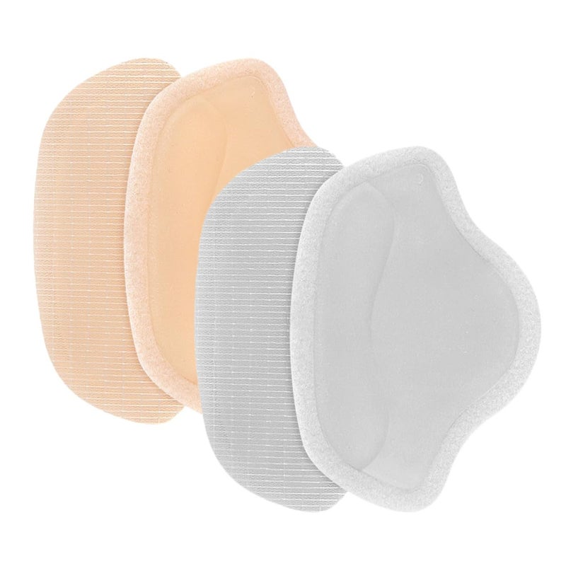 2 Pairs Self Adhesive Heel Cushion Pads Wear Resistant Blister Prevention for Women Shoes - Image 2