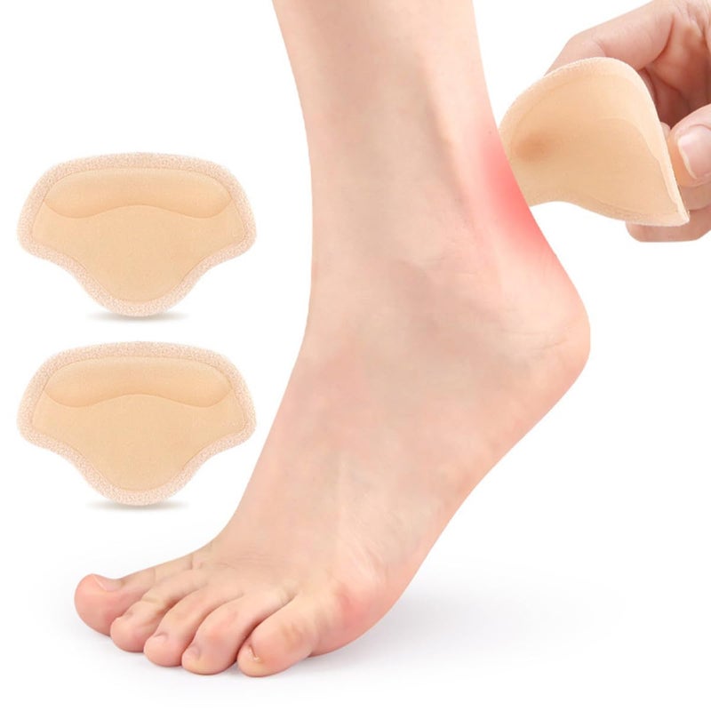 2 Pairs Self Adhesive Heel Cushion Pads Wear Resistant Blister Prevention for Women Shoes - Image 4