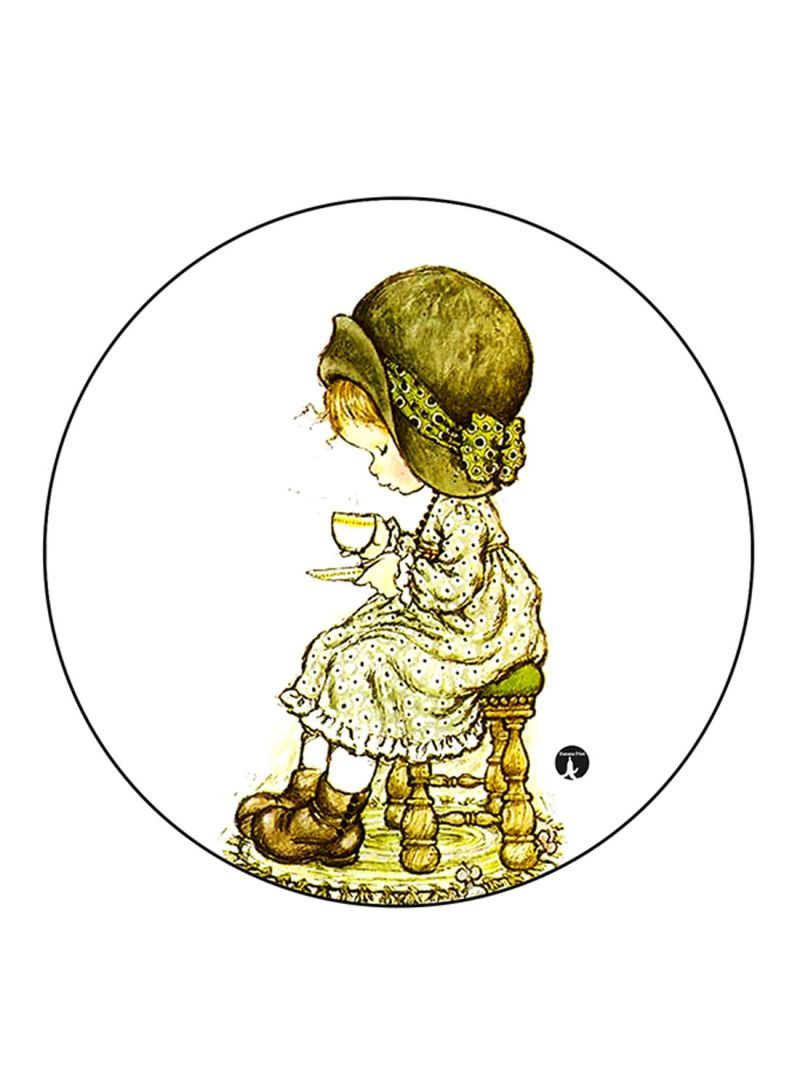 RKN Girl Printed Fridge Magnet  Multicolour - Image 2