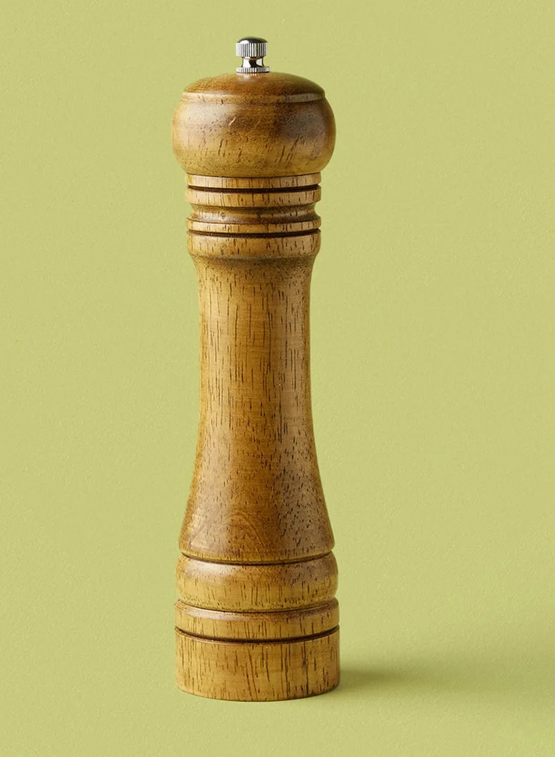 Noon East Adjustable Wooden Pepper Grinder Mill