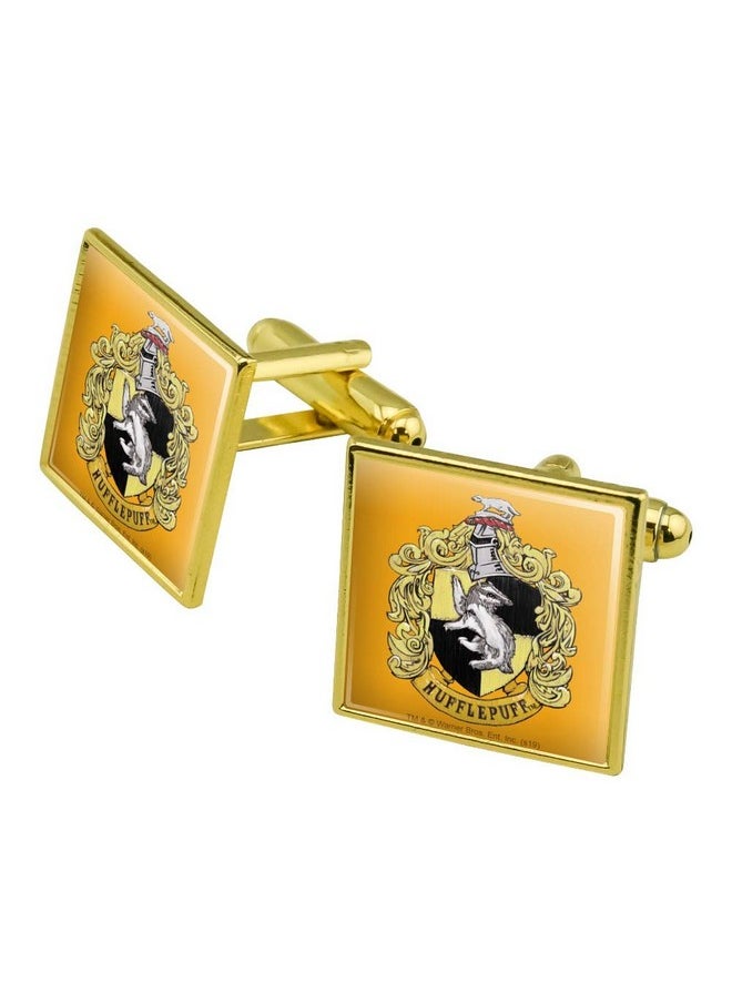 Harry Potter Hufflepuff Painted Crest Square Cufflink Set Gold Color - pzsku/Z639AF8333E3F6B2282E0Z/45/_/1718182711/ae9a2283-3381-47ef-882b-aa38676f58c7