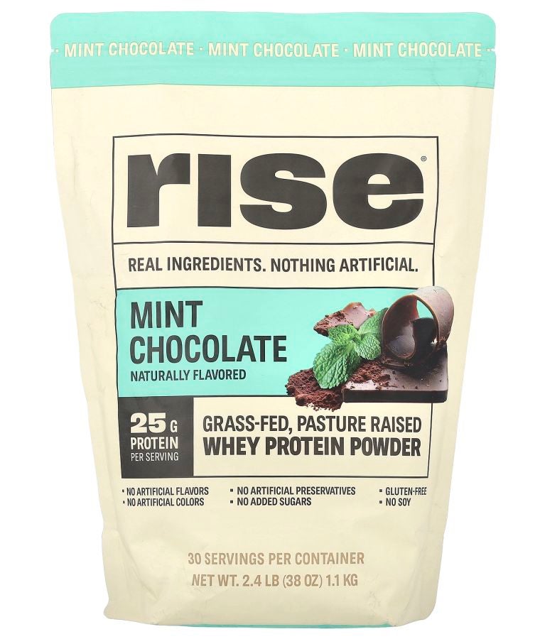 Rise bar Whey Protein Powder Mint Chocolate 2.4 lb (1.1 kg)