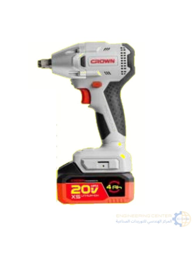 Crown Impact Battery 20V 2 Batteries + Charger CT22046xs-4c2_TB Crown