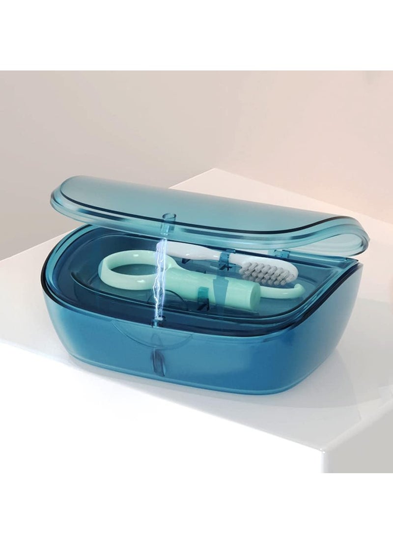 SYOSI 2-Tier Retainer Box Container, Partial Mouth Guard Container Case Denture Box Orthodontic Denture Storage Boxes(Random) - Image 5
