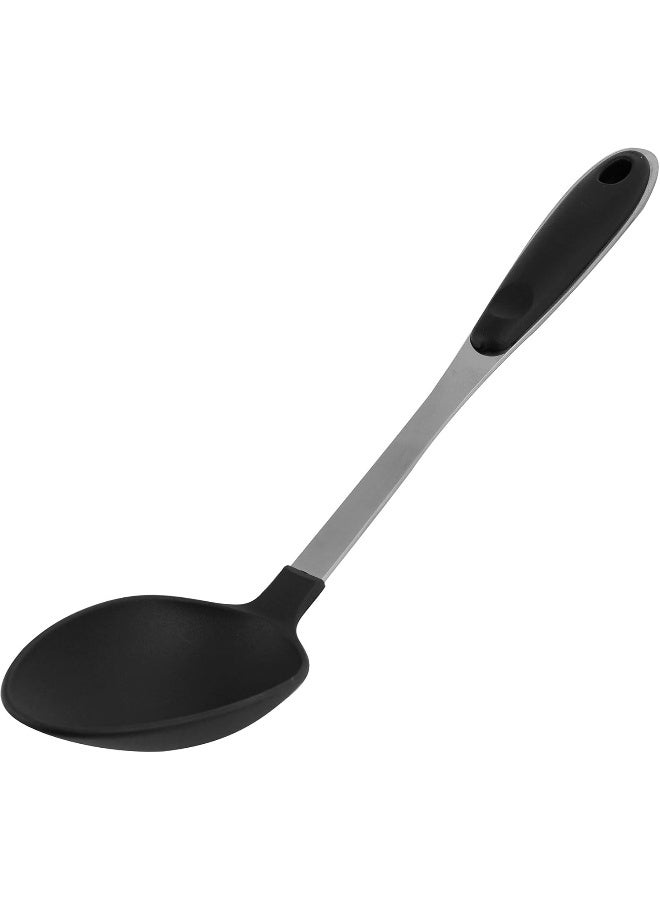Royalford Nylon Serving Spoon Black/Grey - Image 4
