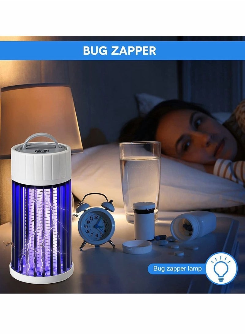 Y&D - Electric Bug Zapper for Indoor Outdoor, 3000V High Powered UV Light Mosquito Killer, Waterproof Pest Control Insect Fly Trap Equipped USB Cable Home, Patio, Backyard, Camping - Image 1