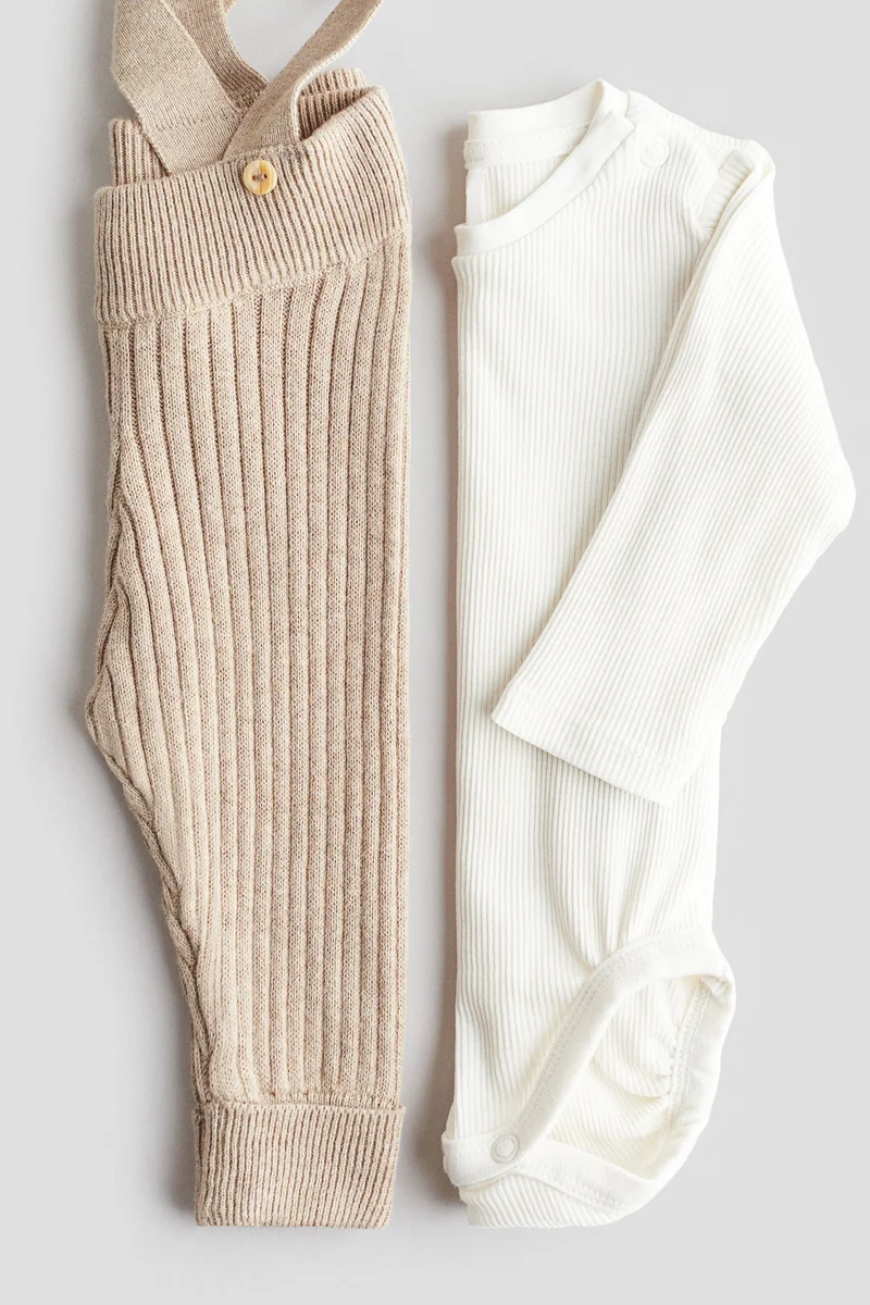 H&M 2-piece cotton set