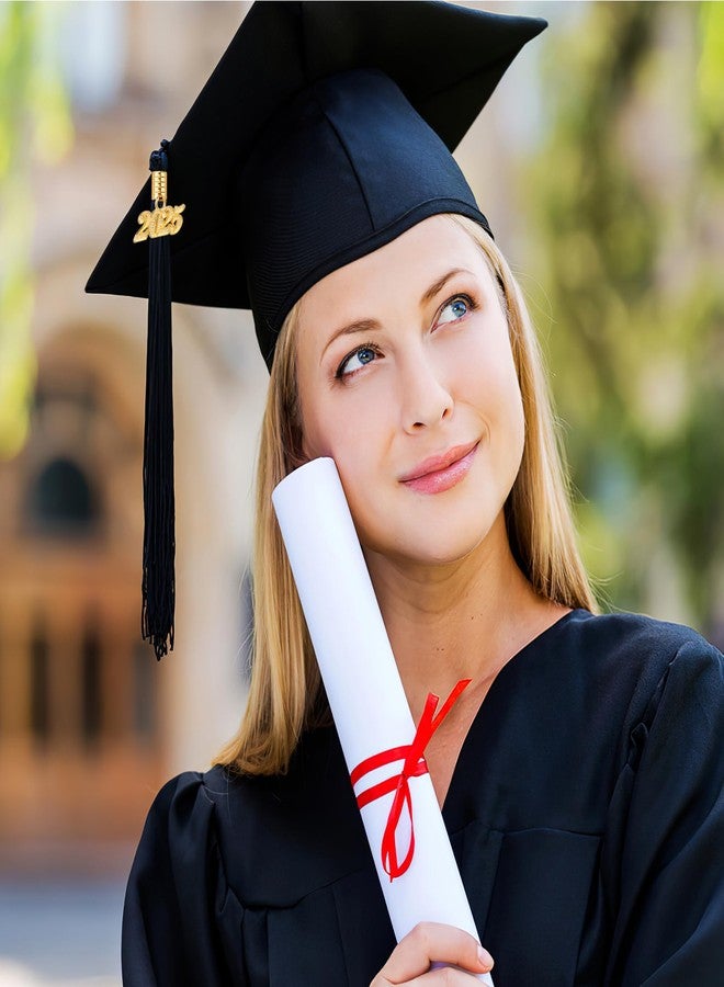 Garneck 100pcs 2025 Year Charms Gold 2025 Graduation Tassel Charms Mini Jewelry Making Craft Alloy Year Pendants for Graduation Cap Tassel Jewelry Making Bracelets Necklaces Earrings Cap Decorations - Image 3