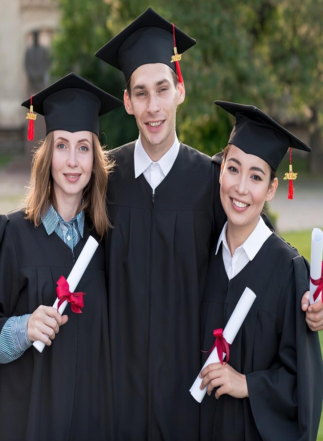 Garneck 100pcs 2025 Year Charms Gold 2025 Graduation Tassel Charms Mini Jewelry Making Craft Alloy Year Pendants for Graduation Cap Tassel Jewelry Making Bracelets Necklaces Earrings Cap Decorations - Image 2