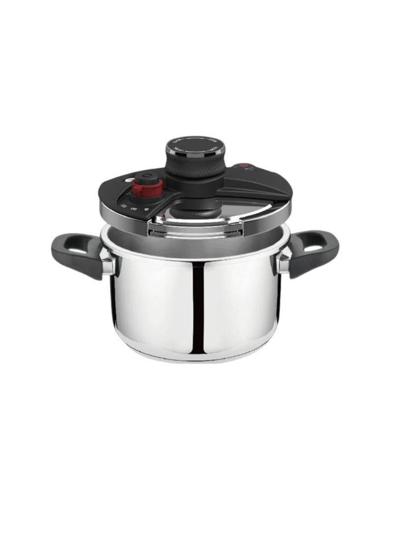 7L Stainless Steel Gas Pressure Cooker – Quick & Efficient Cooking, 22cm Heavy-Duty High-Performance