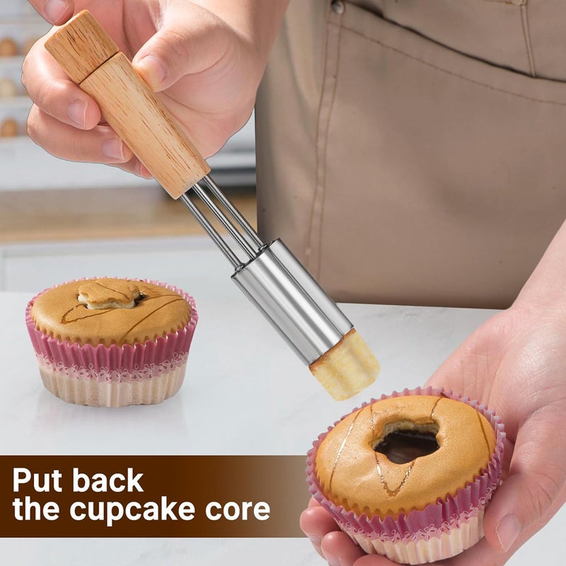Cupcake Corer Stainless Steel Cupcake Hole Cutter for Filling Pastry Corer Digging Holes Tools Baking Accessories - Image 5