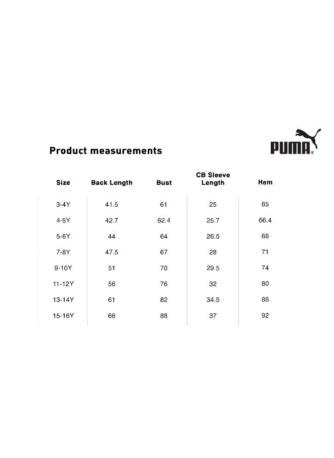 PUMA - Alpha Printed Girls Short Sleeve T-shirt - Image 1