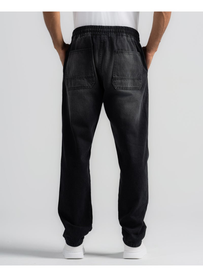 Dott Men’s Denim Jogger Pants - Image 3