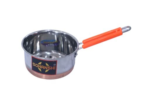 Sonanshi Sonanshi Stainless Steel Sauce Pan/Milk Pan/Tea Pan with LID (1.5 Litre)  - Image 3