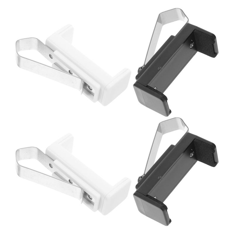 4PCS Garage Clips: Universal Garage Door Opener Clip Remote Control Holder Adjustable Car Visor Clamps for Cars - Image 1