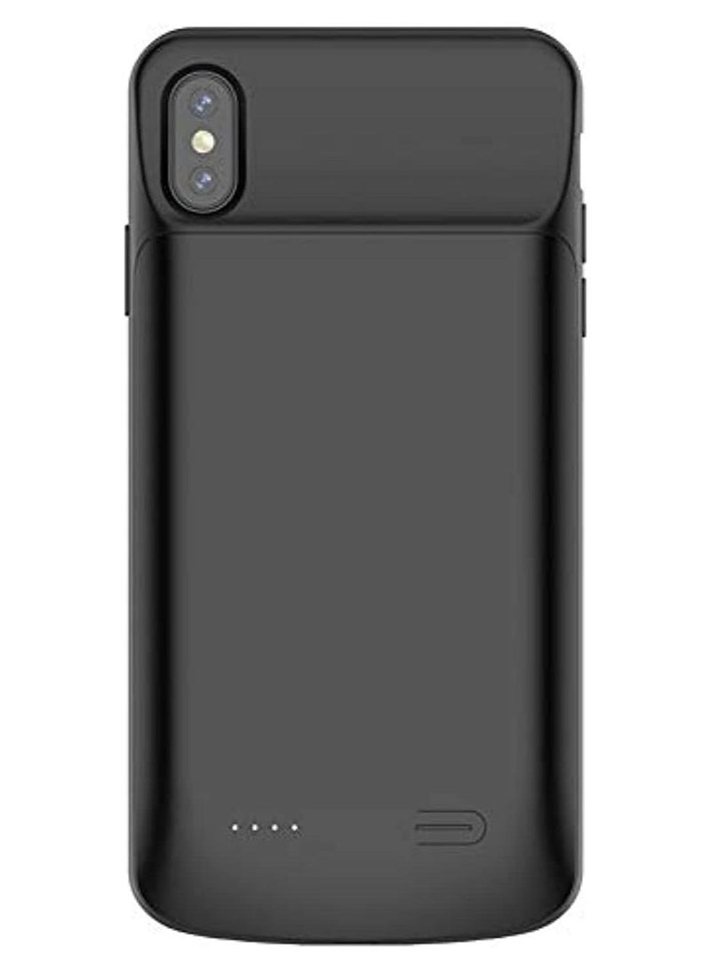 إلترازون Battery Case for iPhone X/Xs, 4000mAh Portable Protective Charging Case Extended Rechargeable Battery Pack Charger Case Compatible with iPhone X/XS (5.8 inch) - Image 1