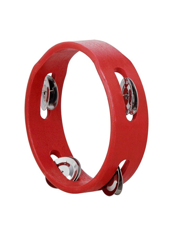 Wooden Handheld Tambourine