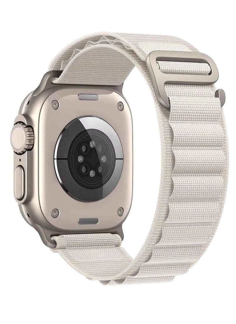 BORTONY Alpine Loop Compatible with Apple Watch Band 38mm 40mm 41mm for Women Men Rugged G Hook and Adjustable Sport Watch Band for i watch Ultra SE Series 8 7 6 5  - Image 1