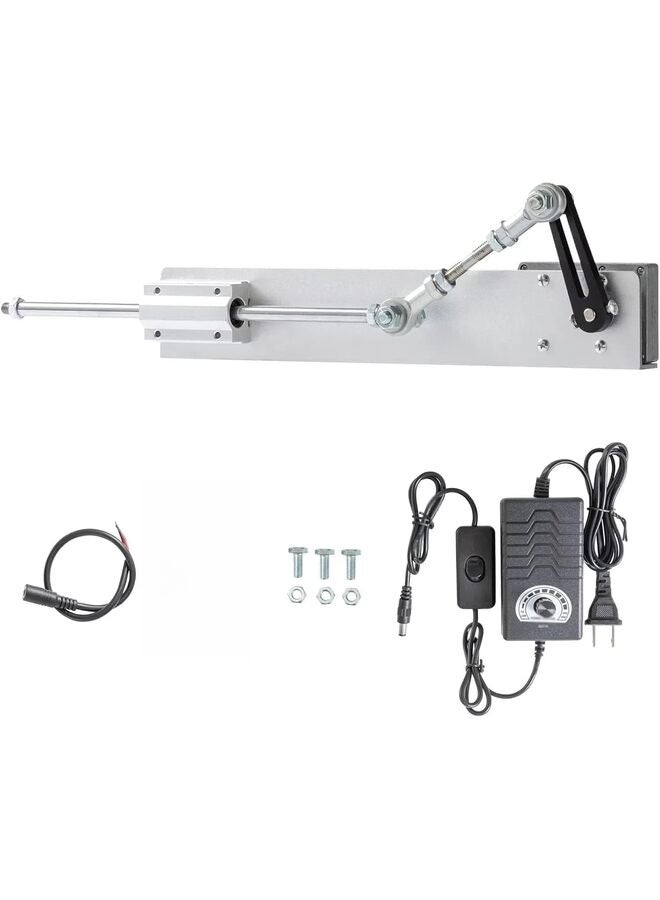 Upgrade Powerful Motor Reciprocating Linear Actuator 120rpm High Torque Adjustable Stroke 30-150mm/1.18-6in with Switching Power Supply 24v - Image 1