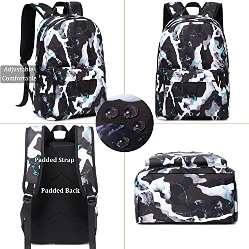 JIANYA Kids Backpack Boys Backpacks for School with Lunch Box Camo Elementary Back Pack Bookbags for Boys - Image 4