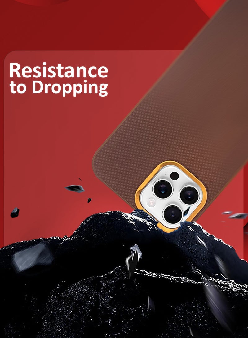 CATANES iPhone 16 Pro Max Vegan Leather Case Cover, Slim Fit, Raised Edges for Camera and Screen Protection - Image 5