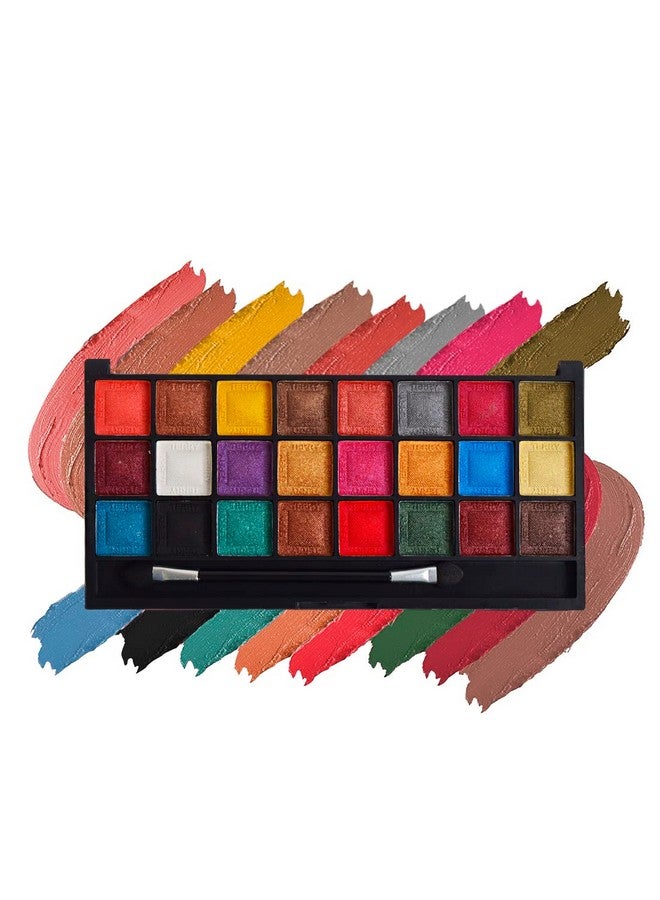 adbeni Intense Eyes Colors 26 Gm | 24 Color Eyeshadow Palette | Easy-To-Blend, Long Lasting | Shade-01 - Image 1