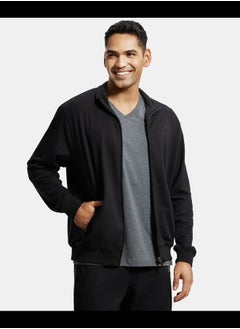 JOCKEY Jockey 2730 Super Combed Cotton French Terry Fabric Men's Regular Jacket with  Convenient Pockets  - Image 1
