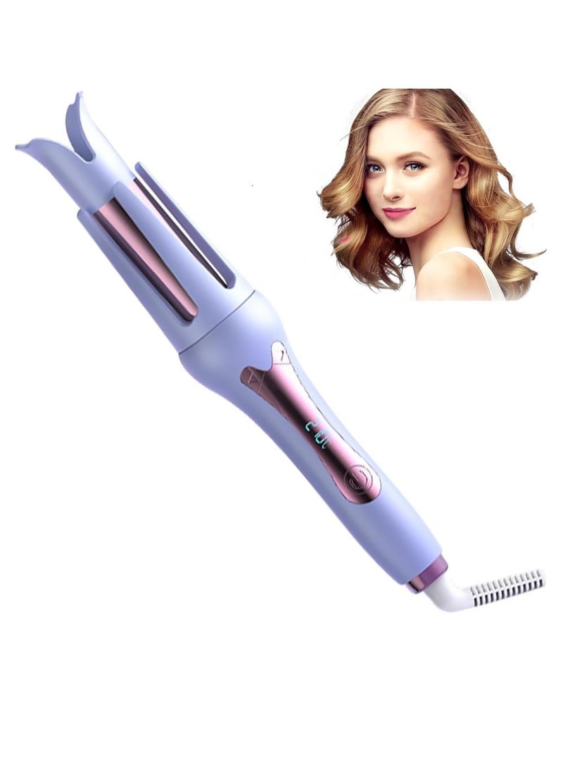 McDou - 32mm Automatic Curler Tourmaline Ceramic Curling Wand 360° Rotating Curling Wand 3 Temperature Settings Dual Voltage and Anti-Scalding Create Beautiful Curls - Image 1