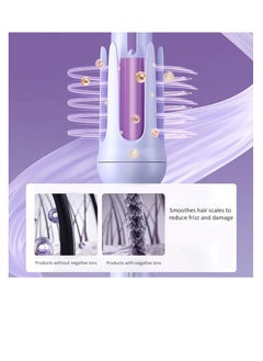McDou 32mm Automatic Curler Tourmaline Ceramic Curling Wand 360° Rotating Curling Wand 3 Temperature Settings Dual Voltage and Anti-Scalding Create Beautiful Curls  - Image 2