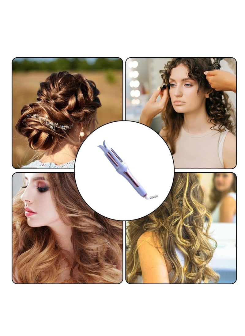 McDou - 32mm Automatic Curler Tourmaline Ceramic Curling Wand 360° Rotating Curling Wand 3 Temperature Settings Dual Voltage and Anti-Scalding Create Beautiful Curls - Image 1