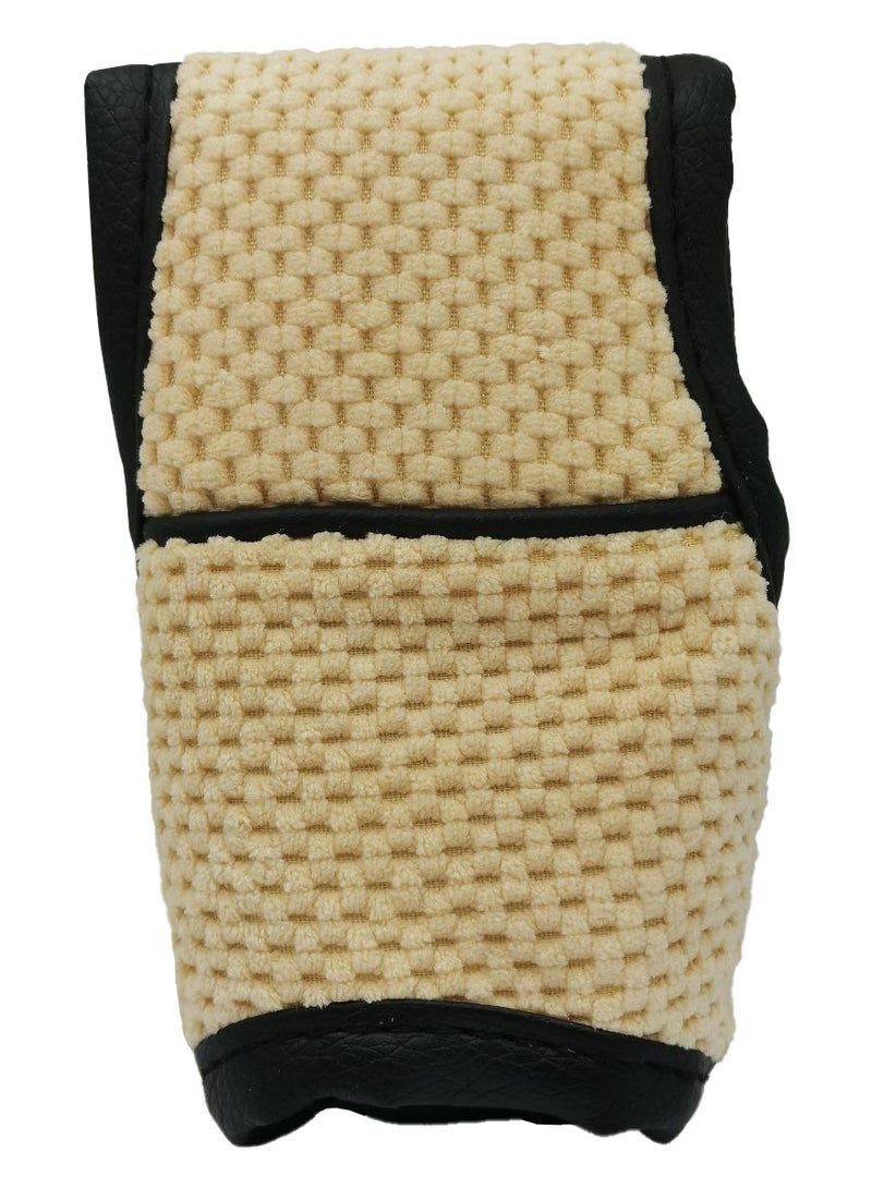 سبايدر غطاء ناقل الحركة الأوتوماتيكي من سبايدر بريميوم يونيفرسال مع مقبض تروس مريح ومريح بيج، أسود صغير GDT111 - Image 2