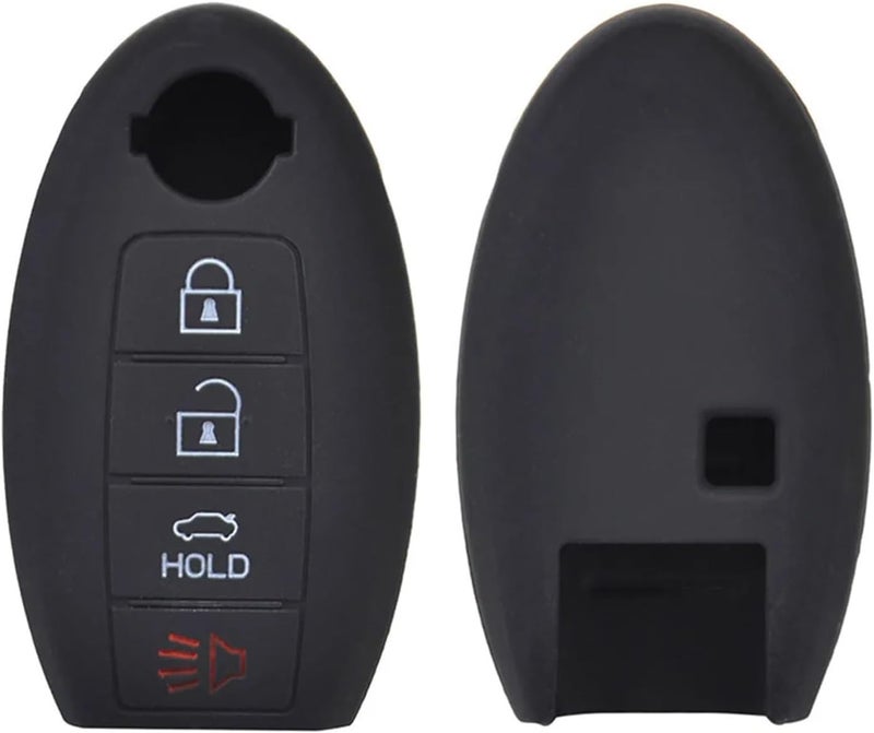 Yurefax 4 Button Silicone Key Cover for Nissan Vehicles - Image 1