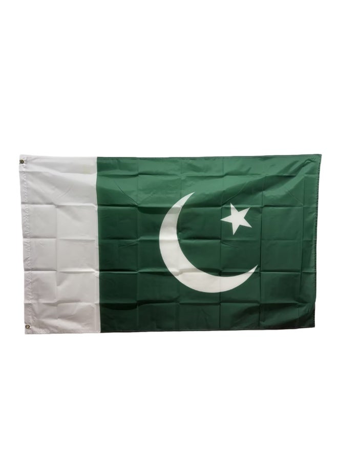 عاصفة Stormflag أعلام باكستان 90x150cm (3x5ft) 100٪ البوليستر مع النحاس grommets - Image 1