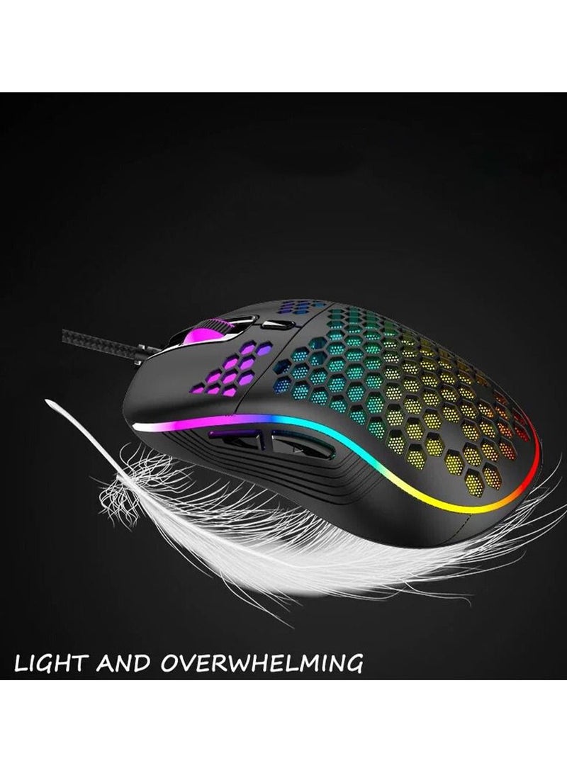 Lightweight Gaming Mouse with LED Lighting - Image 2