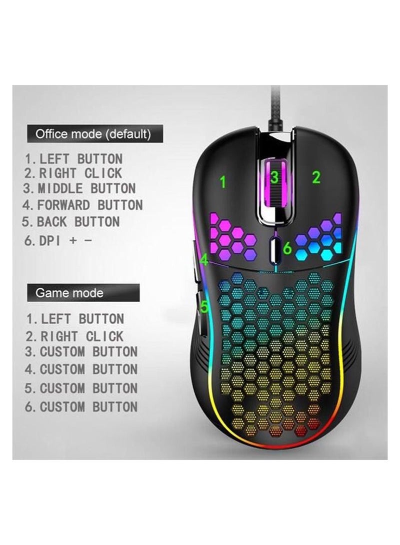 Lightweight Gaming Mouse with LED Lighting - Image 3