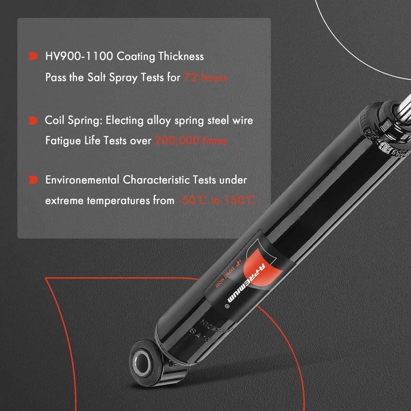 A-Premium Front Steering Damper for Chevrolet Silverado, GMC Sierra, and Jeep Models - Image 4