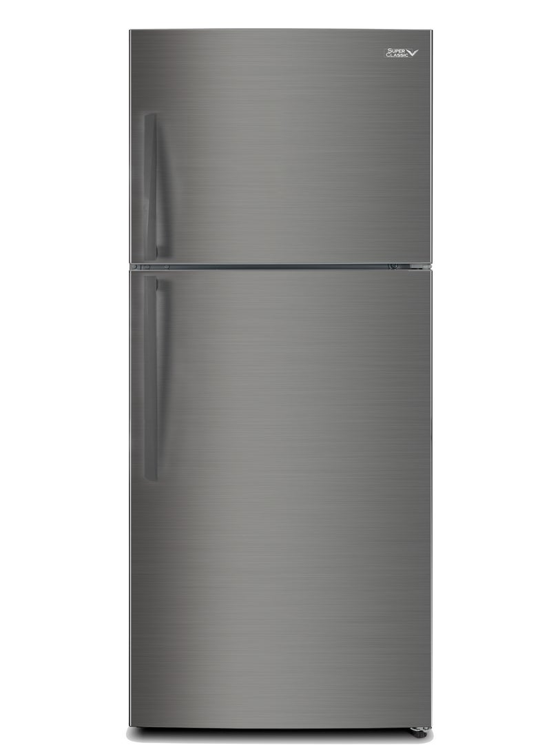 Super Classic Refrigerator, 410 Liters, 14.40 Feet, Silver - SPCRF-479N - Image 2