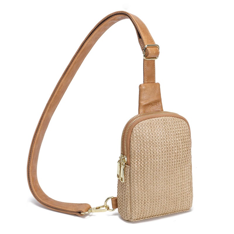 INICAT Faux Straw Crossbody Bags Beach Gifts Valentines Day Her Cruise Ship Essentials Women Summer Small Sling Purses - Image 1