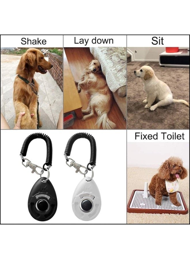 سونسر الفرس 2 حزمة نقرات لتدريب ، تدريب مع حزام المعصم ، طقم تدريب جرو الفرس ، نقرات تدريب ، مدرب الأليفة الفرس للحيوانات الأليفة - Image 3